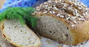 Цельнозерновой хлеб с семечками в духовке: рецепт с фото