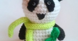 Мишка-панда – игрушка, вязаная крючком своими руками: мастер-класс с фото