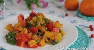 Патиссоны, тушёные с овощами. Диетический рецепт с фото